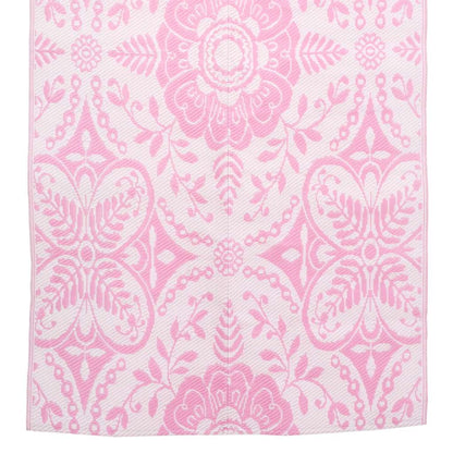 Tappeto da Esterni ARAKIL Rosa 120x180 cm in PP