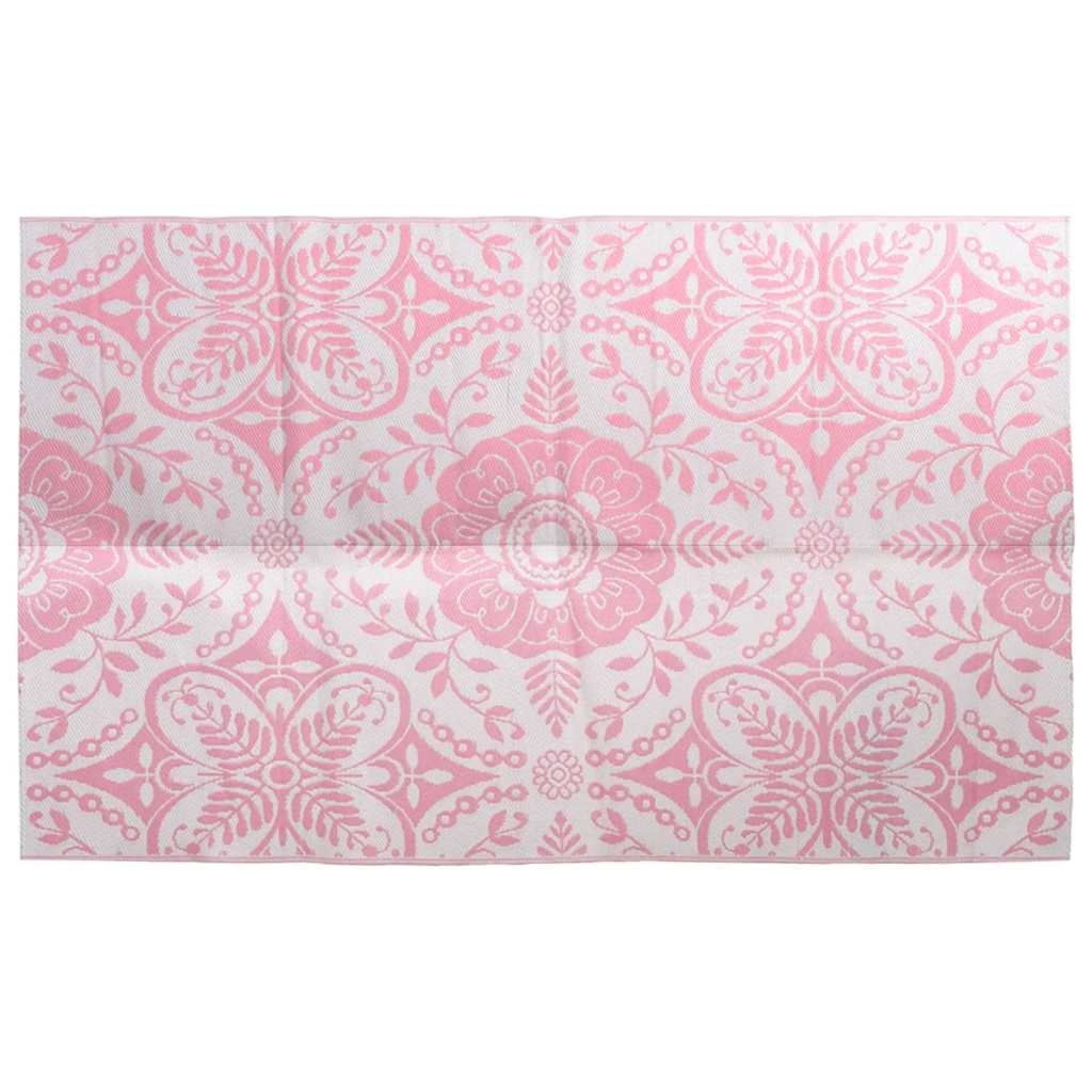 Tappeto da Esterni ARAKIL Rosa 160x230 cm in PP
