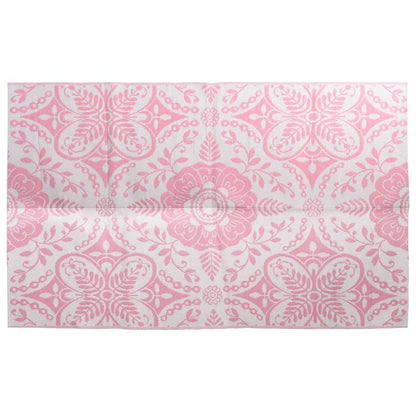 Tappeto da Esterni ARAKIL Rosa 160x230 cm in PP