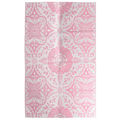Tappeto da Esterni ARAKIL Rosa 190x290 cm in PP
