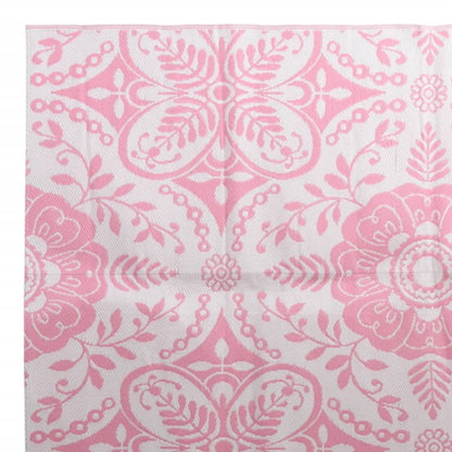 Tappeto da Esterni ARAKIL Rosa 190x290 cm in PP