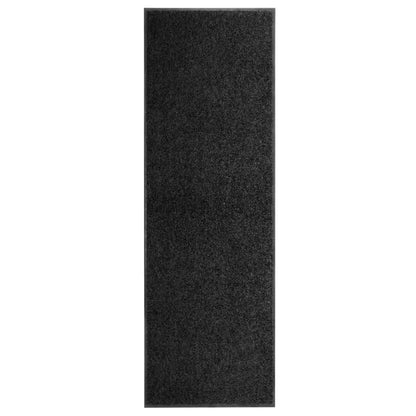 Zerbino Lavabile Nero 60x180 cm