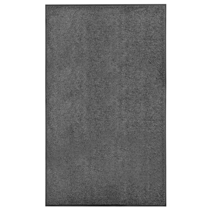 Zerbino Lavabile Antracite 90x150 cm