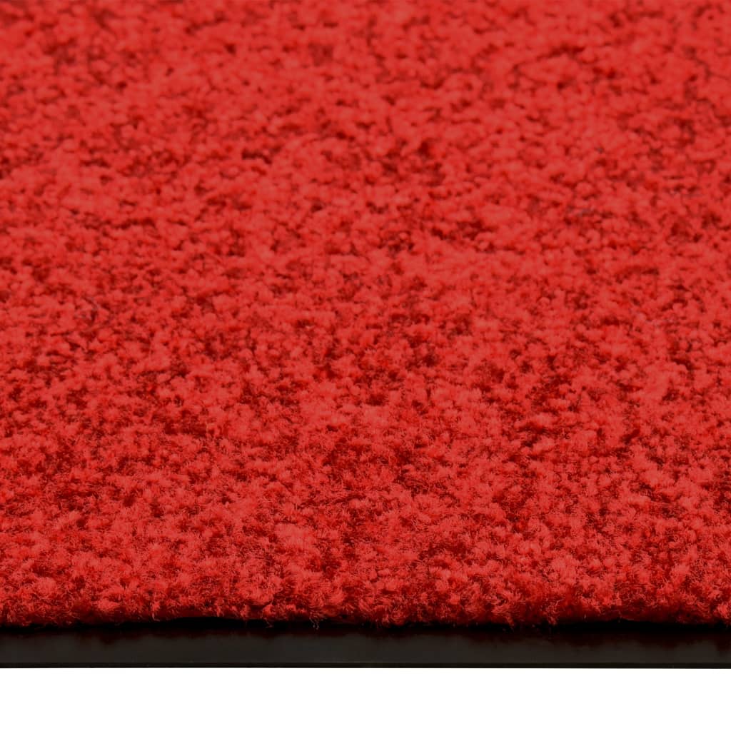 Zerbino Lavabile Rosso 60x180 cm