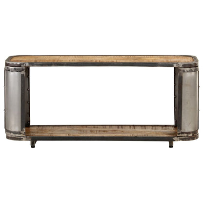 Mobile Porta TV 90x30x40 cm in Legno Massello di Mango