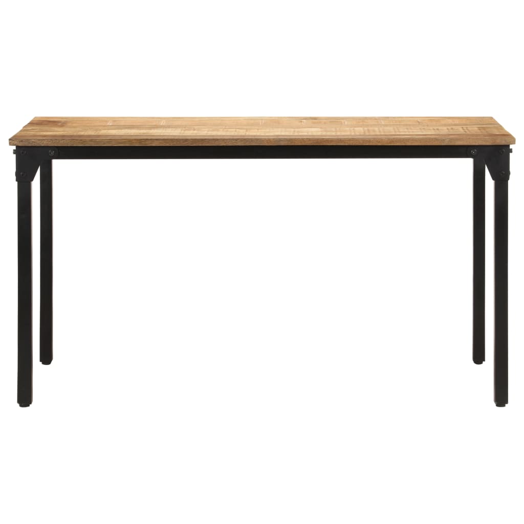 Tavolo da Pranzo 140x70x76 cm in Legno di Mango Grezzo