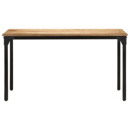 Tavolo da Pranzo 140x70x76 cm in Legno di Mango Grezzo