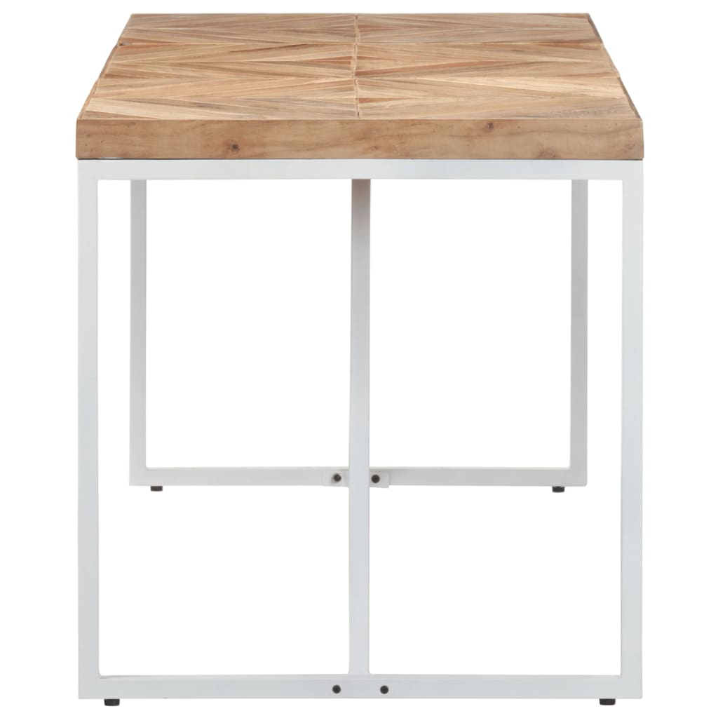 Tavolo da Pranzo 160x70x76 cm in Legno Massello Acacia e Mango