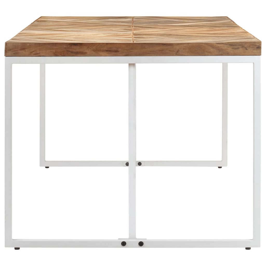 Tavolo da Pranzo 180x90x76 cm Legno Massello di Acacia e Mango