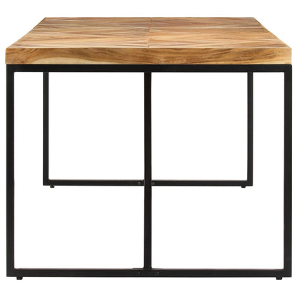 Tavolo da Pranzo 180x90x76 cm Legno Massello di Acacia e Mango