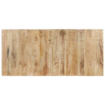 Tavolo da Pranzo 200x90x76 cm in Legno di Mango Grezzo