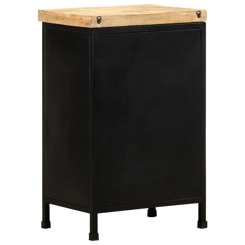 Credenza 47x35x76 cm in Legno di Mango Grezzo