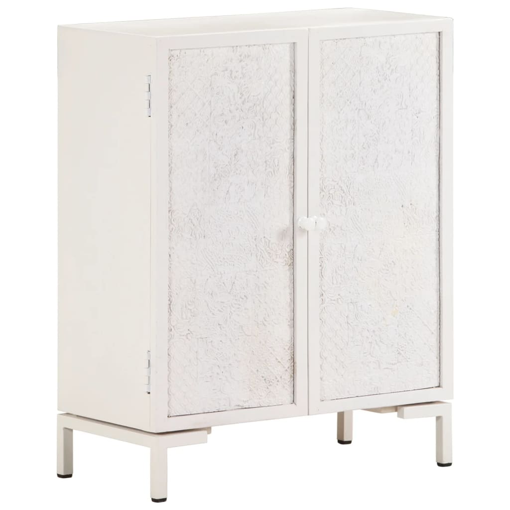 Credenza 60x30x76 cm in Legno Massello di Mango
