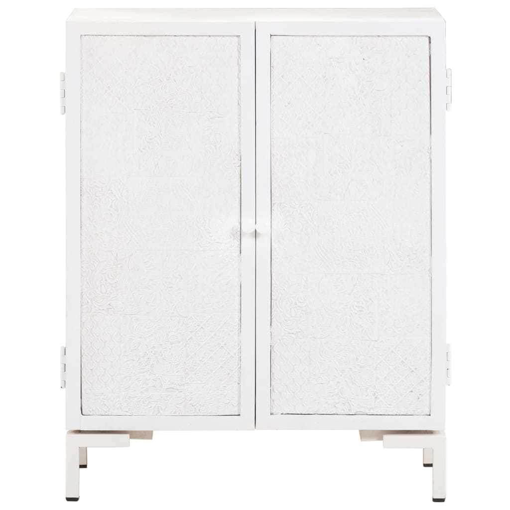 Credenza 60x30x76 cm in Legno Massello di Mango