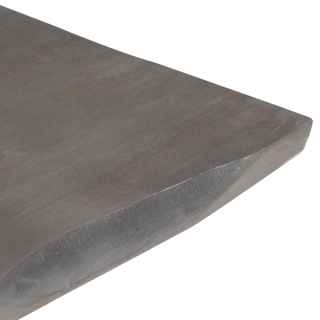 Tavolino da Salotto con Bordi Vivi 115x60x40 cm Massello Acacia