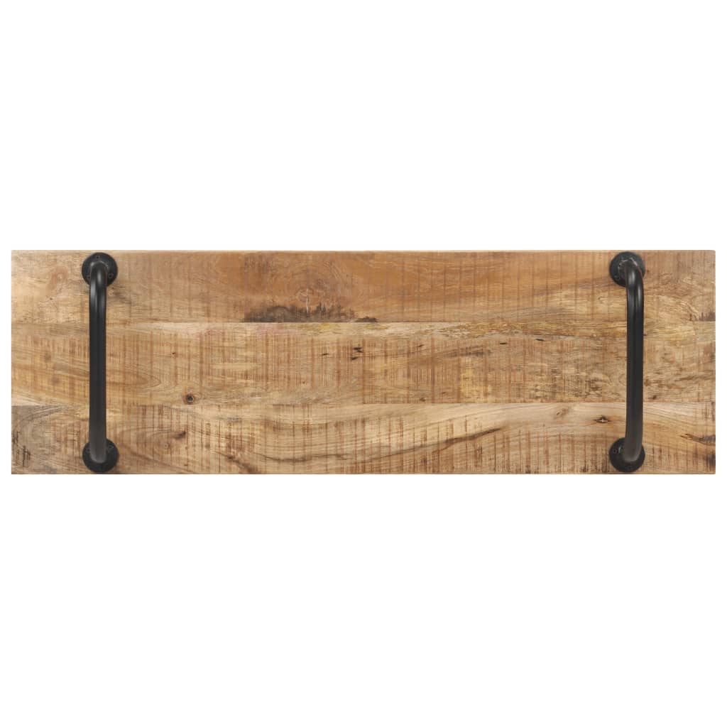 Panca 110 cm in Legno di Mango Grezzo