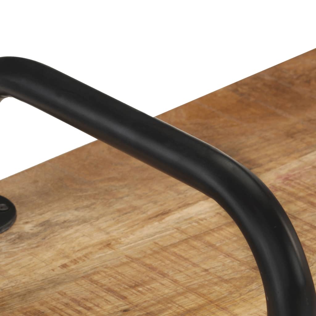 Panca 110 cm in Legno di Mango Grezzo
