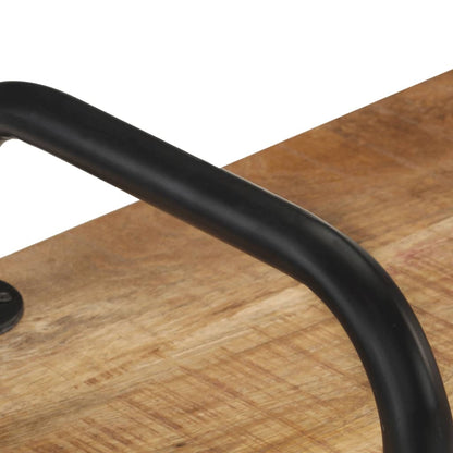 Panca 110 cm in Legno di Mango Grezzo