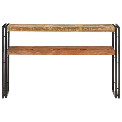 Tavolo Consolle 120x30x75 cm in Legno Massello di Recupero