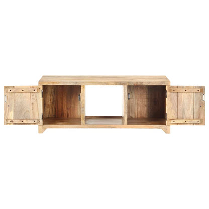 Tavolino da Salotto 90x50x35 cm in Legno Massello di Mango