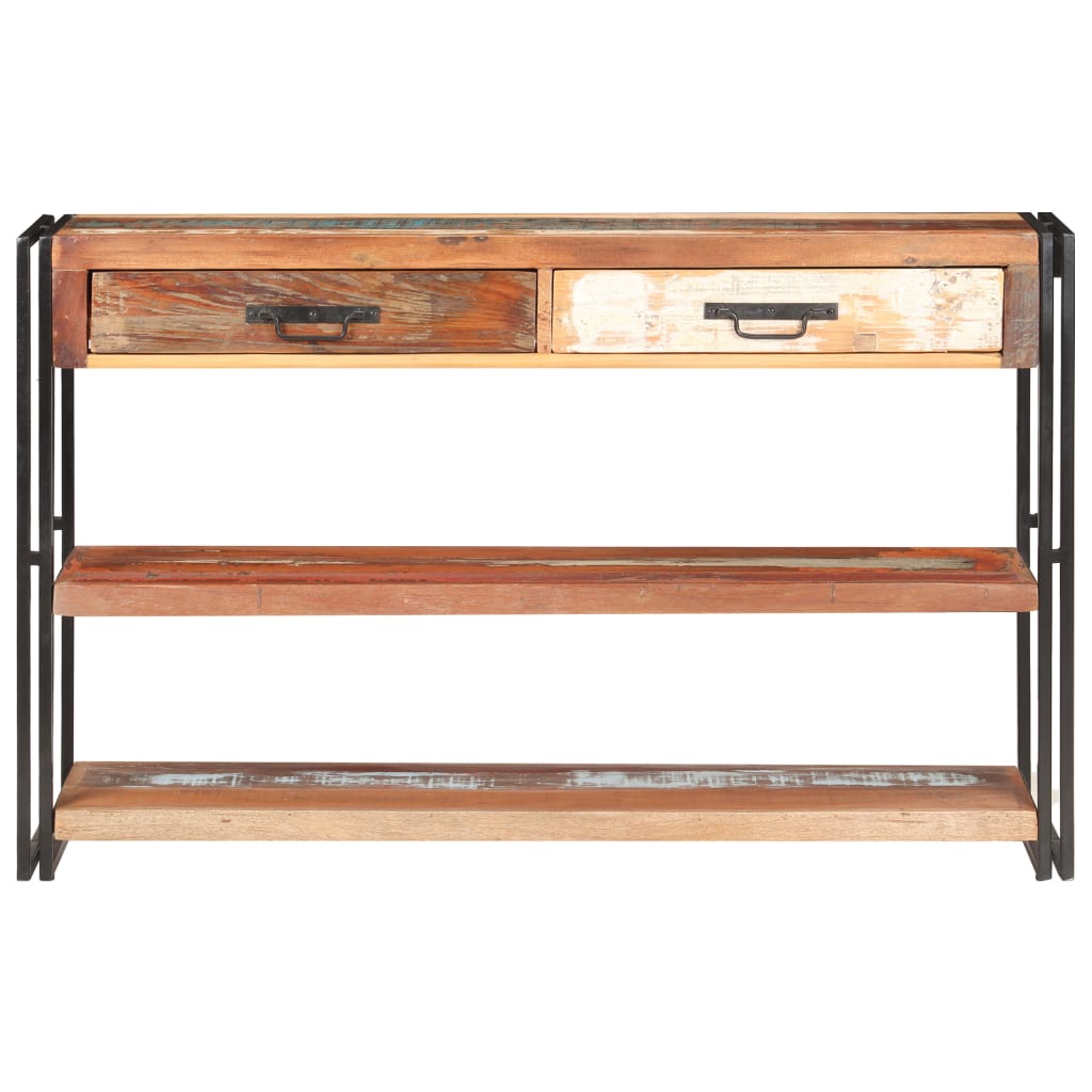 Credenza 120x30x75 cm in Legno Massello di Recupero
