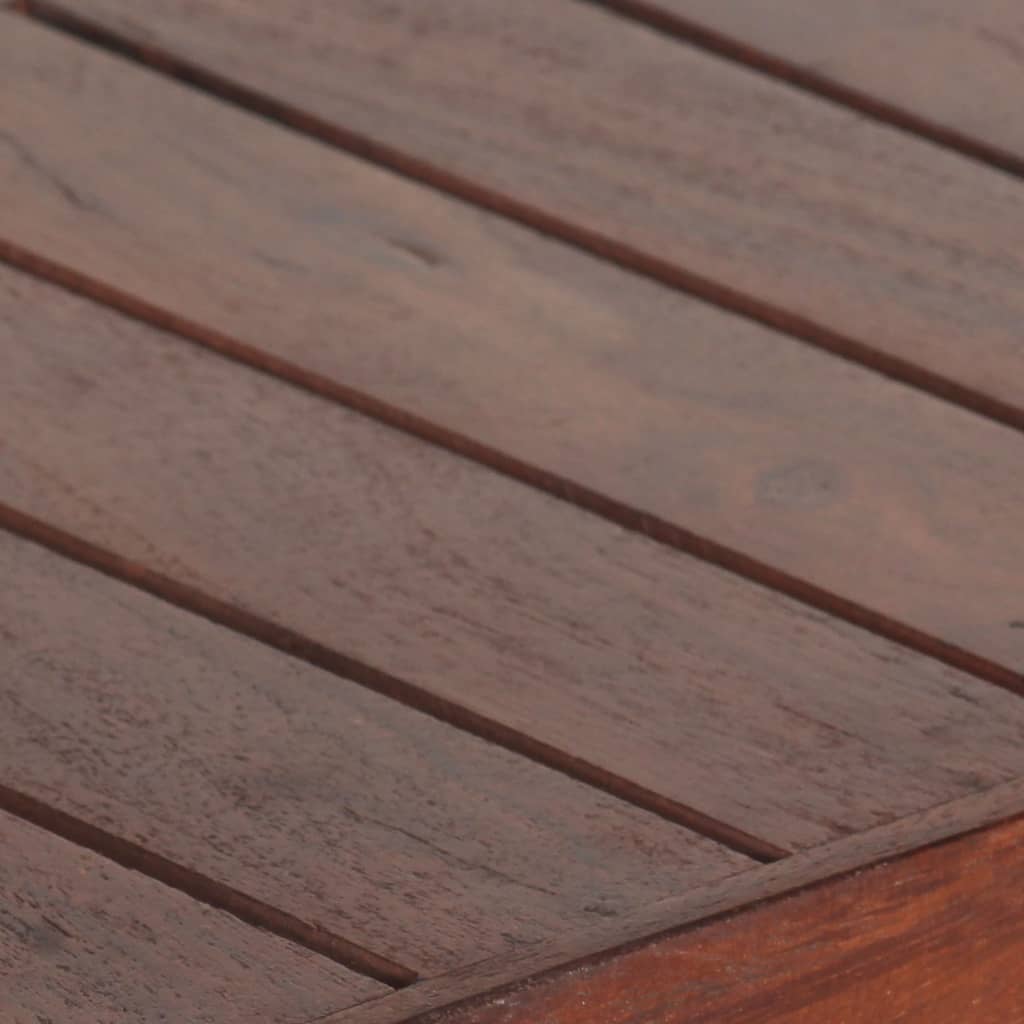Libreria Marrone 85x30x166 cm in Legno Massello di Acacia
