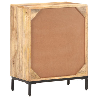 Credenza 60x35x77 cm in Legno Massello di Mango