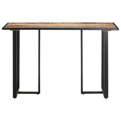 Tavolo da Pranzo 120 cm in Legno Massello di Recupero