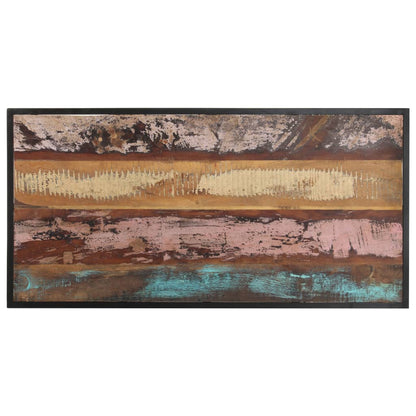 Tavolo da Pranzo 120 cm in Legno Massello di Recupero