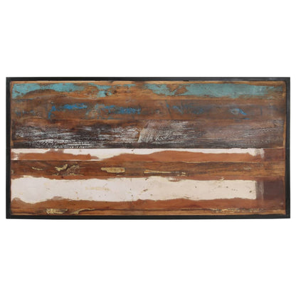 Tavolo da Pranzo 140 cm in Legno Massello di Recupero
