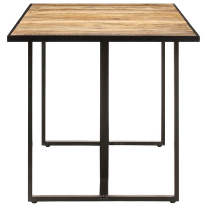 Tavolo da Pranzo 180 cm in Legno di Mango Grezzo