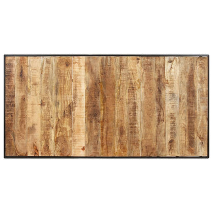Tavolo da Pranzo 180 cm in Legno di Mango Grezzo