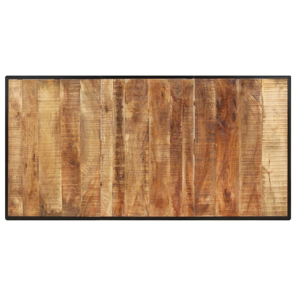 Tavolo da Pranzo 200 cm in Legno di Mango Grezzo