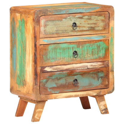Credenza 60x35x75 cm in Legno Massello di Recupero