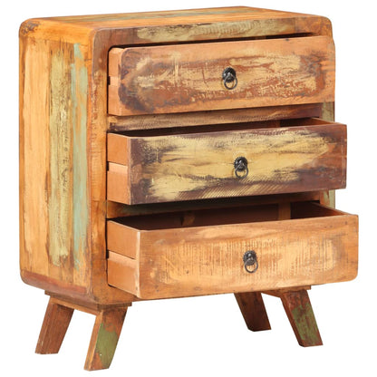 Credenza 60x35x75 cm in Legno Massello di Recupero