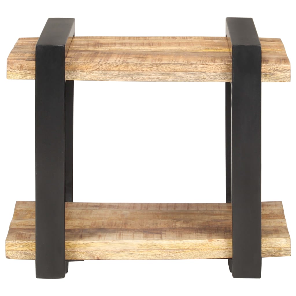 Comodino 50x40x40 cm in Legno di Mango Grezzo