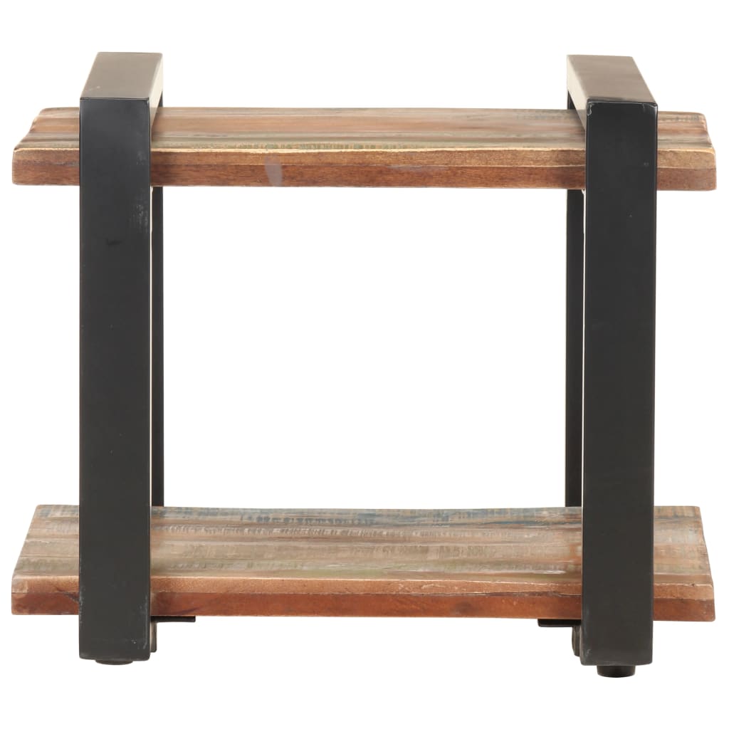 Comodino 50x40x40 cm in Legno Massello di Recupero