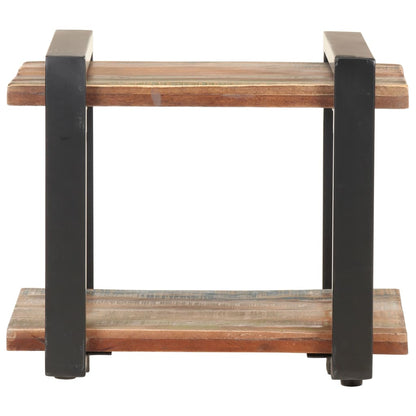 Comodino 50x40x40 cm in Legno Massello di Recupero
