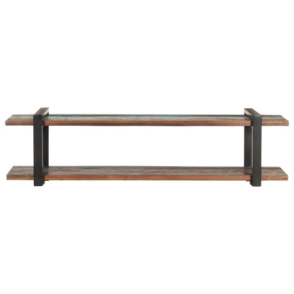 Mobile Porta TV 160x40x40 cm in Legno Massello di Recupero