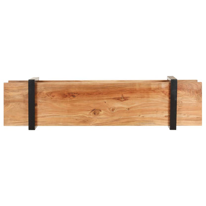 Mobile Porta TV 160x40x40 cm in Legno Massello di Acacia