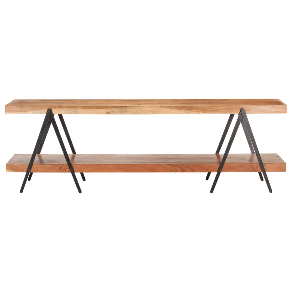 Mobile Porta TV 160x40x50 cm in Legno Massello di Acacia