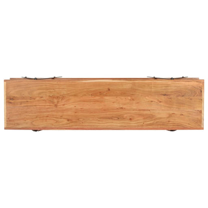 Mobile Porta TV 160x40x50 cm in Legno Massello di Acacia