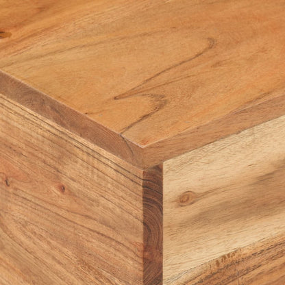 Tavolino 30x30x33 cm in Legno Massello di Acacia