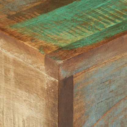 Tavolino 30x30x33 cm in Legno Massello di Recupero