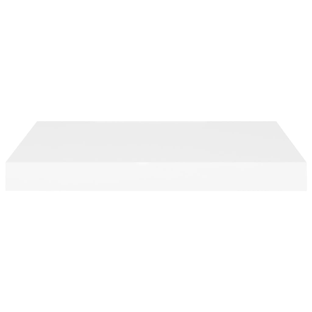 Scaffale a Parete Bianco 50x23x3,8 cm in MDF