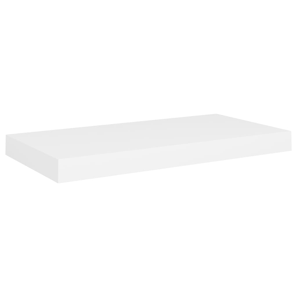 Scaffali a Parete 4 pz Bianchi 50x23x3,8 cm in MDF