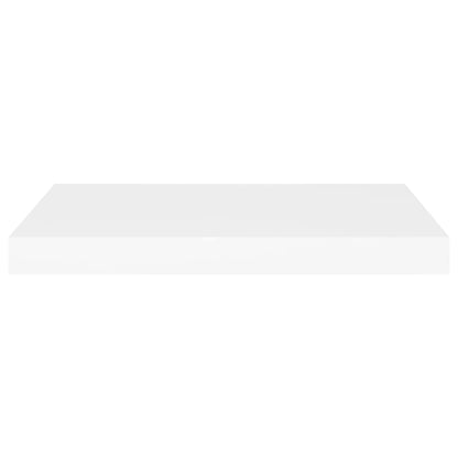 Scaffale a Parete Bianco 60x23,5x3,8 cm in MDF
