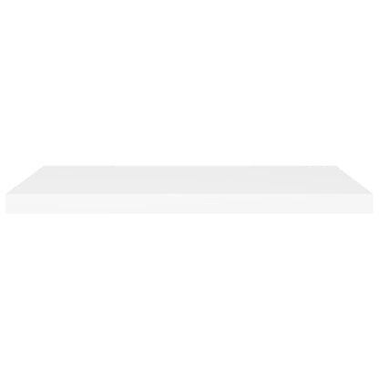 Scaffale a Parete Bianco 80x23,5x3,8 cm in MDF