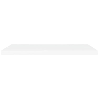 Scaffali a Parete 4 pz Bianchi 90x23,5x3,8 cm in MDF