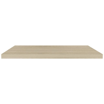 Scaffali a Parete 4 pz Rovere 90x23,5x3,8 cm in MDF